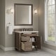 preview thumbnail 19 of 23, James Martin Vanities Bristol 36" Single Vanity, Whitewashed Walnut