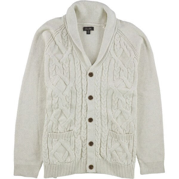 mens shawl collar cardigan sweater