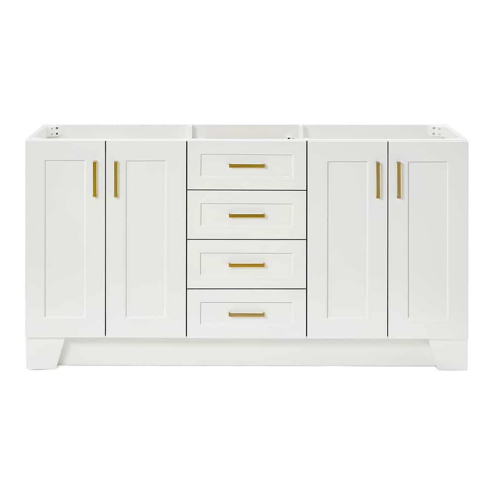 Ariel Q066D-BC Taylor 66" Double Free Standing Vanity Cabinet