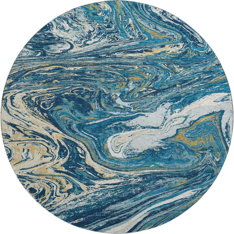 Premium Washable Super Soft Abstract Flow Mayfield Rug