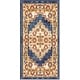 preview thumbnail 16 of 23, Nourison Grafix Indoor Persian Area Rug 2' x 4' - Gold/Navy - Rectangle