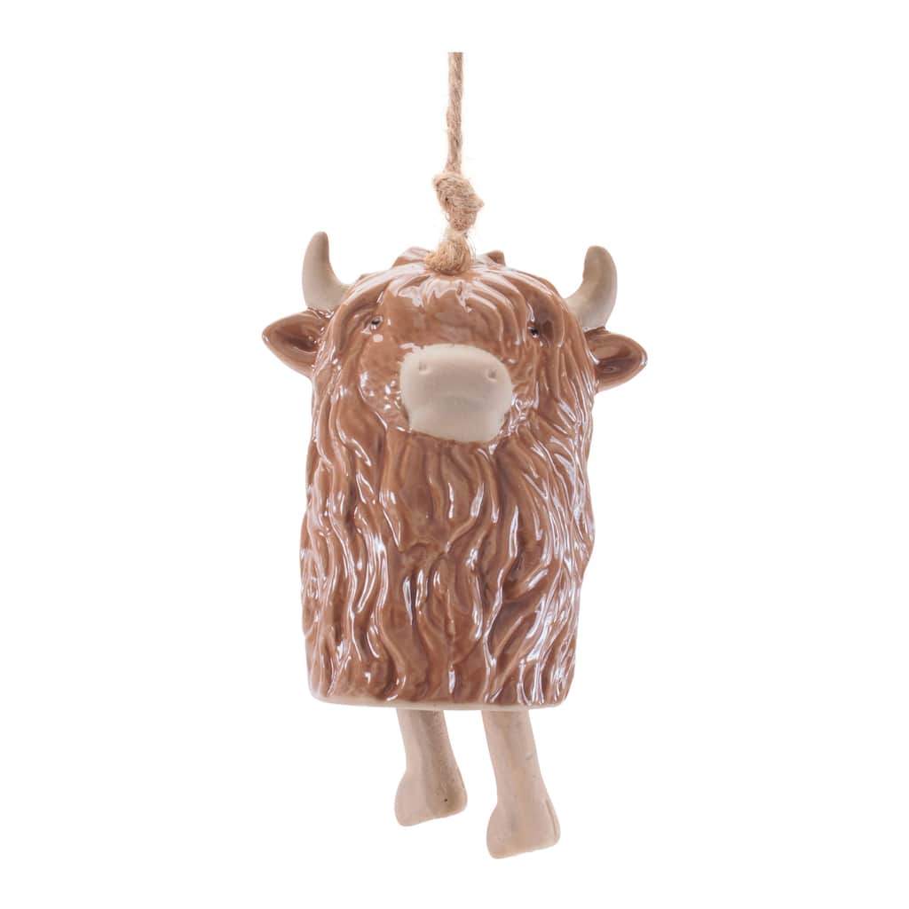 Highland Cow Ornament Set of 8