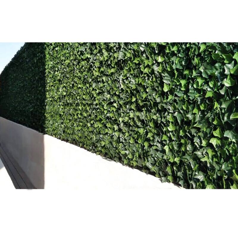 Artificial Green Foliage UV-protected for Outdoor Decor (Set of 4)
