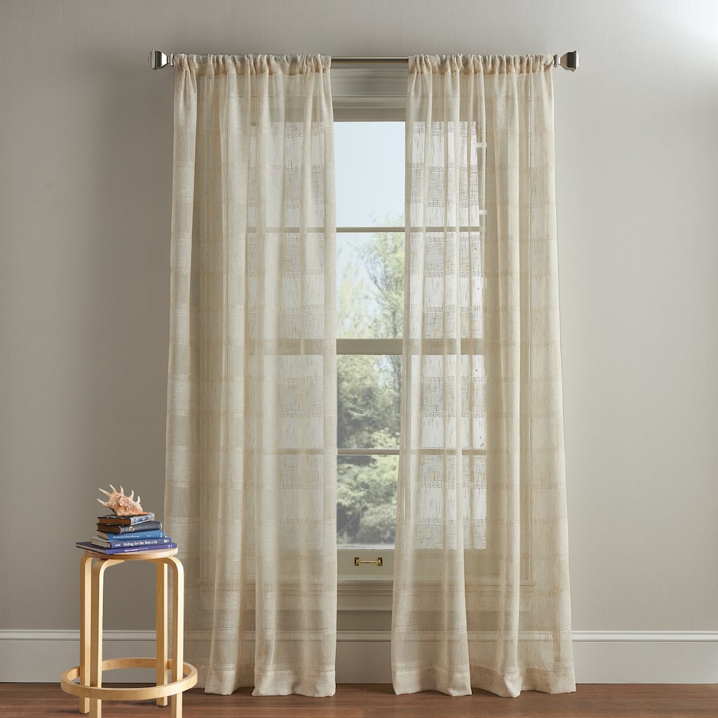 DKNY Shoreline Window Curtain Panel Pair