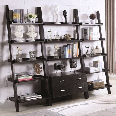 Modern Artistic Ladder Design Storage Bookcase