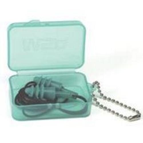 MSA 10024864 Earplugs With Cord, Soft Rubber, With Carrying Case