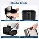 preview thumbnail 7 of 48, Fingerprint-Proof Commercial Trash Can, Stainless Steel, Soft-Close Lid, Foot Pedal, Indoor Recycling,for Kitchen/Office