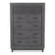 preview thumbnail 6 of 5, Furniture of America Faye Modern Charcoal Brown Rubberwood 5-Drawer Chest