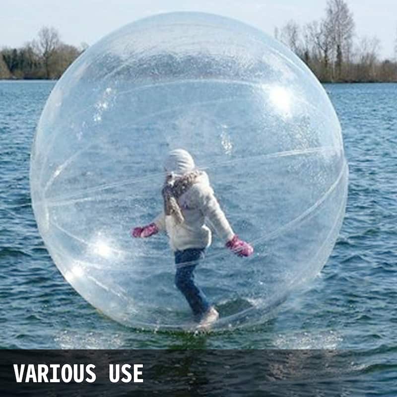 UIMOSO 2M Walk on Water Walking Ball Roll Inflatable Zorb Ball w/ German Zipper PVC - 390 lbs capacity