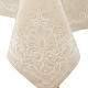 preview thumbnail 3 of 4, Elegant Tablecloth with Embroidered Design