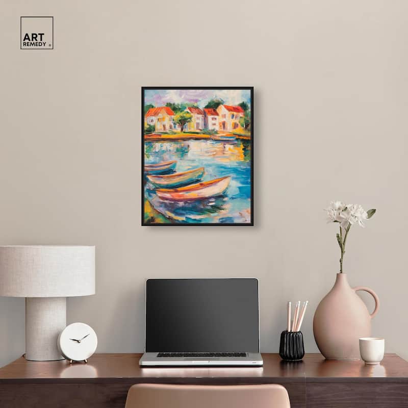 Bayside Calm II Canvas by Art Remedy