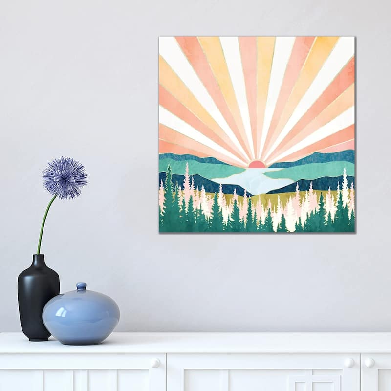 iCanvas "Summer Sunset" by SpaceFrog Designs Canvas Print - 18x18x1.5