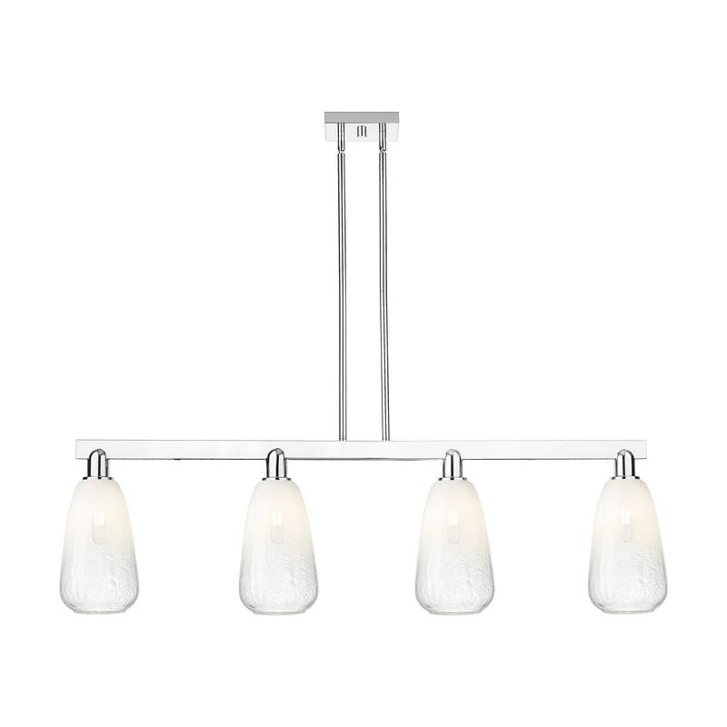 Innovations Lighting Urban Downtown - Brookhaven Almond - 4 Light 48" Stem Hung Island Light