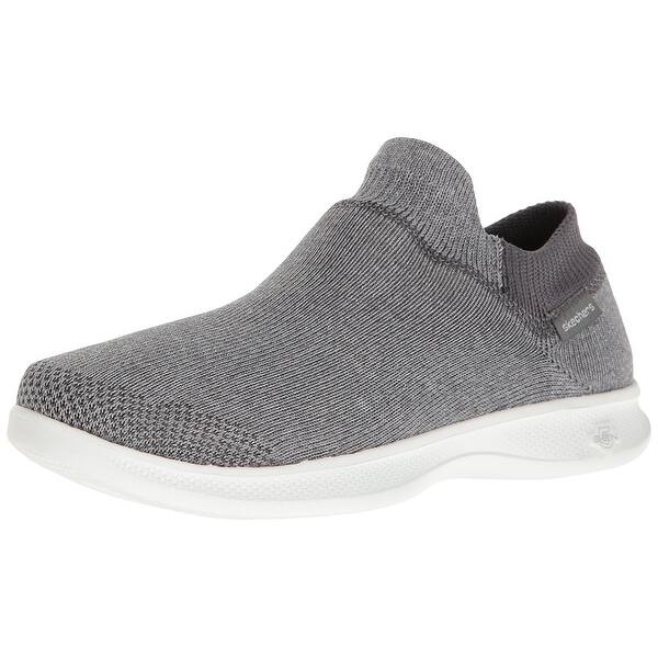 Shop Skechers Performance Women S Go Step Lite Ultrasock Walking Shoe Gray Overstock 18281192
