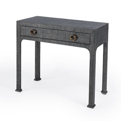 Chatham Raffia 1-Drawer Console Table