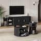 Option Black+TV Stand & Coffee Table