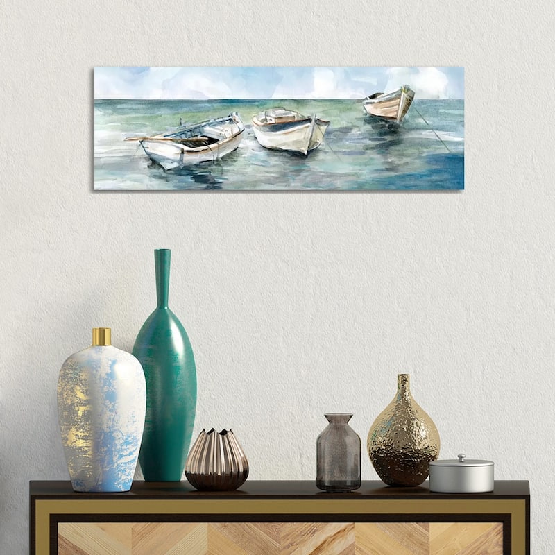 iCanvas "Caught At Low Tide II" by Carol Robinson Canvas Print - 12x36x1.5