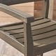 preview thumbnail 11 of 19, Stamford Outdoor Acacia Barstool (Set of 4) by Christopher Knight Home