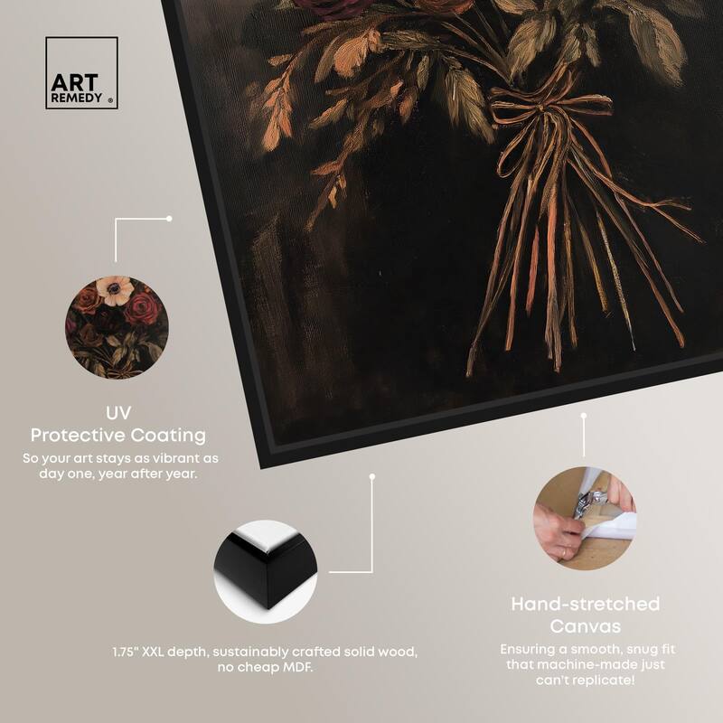 Smoldering Bouquet II Canvas by Art Remedy