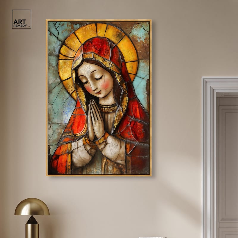 Ancient Supplication Canvas by Art Remedy