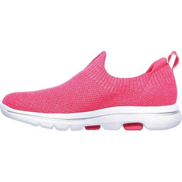 hot pink skechers go walk