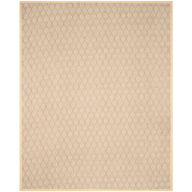SAFAVIEH Handmade Natural Fiber Zipi Trellis Jute Rug
