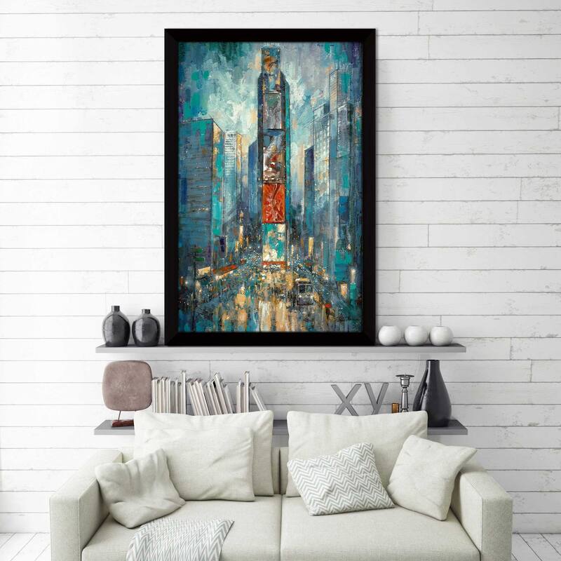 "City of Lights" by Ruane Manning Print on Acrylic