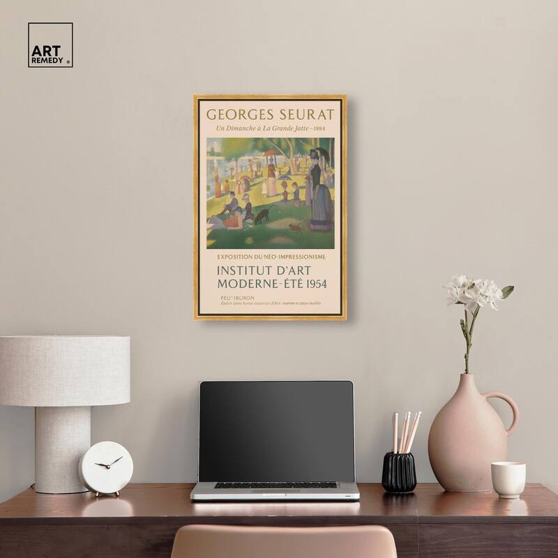 Day in Paris Canvas by Art Remedy
