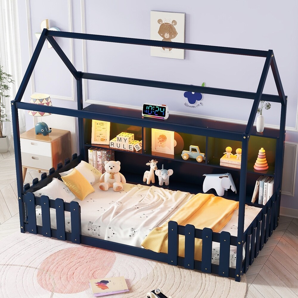 Blue Canopy Bed Beds - Bed Bath & Beyond