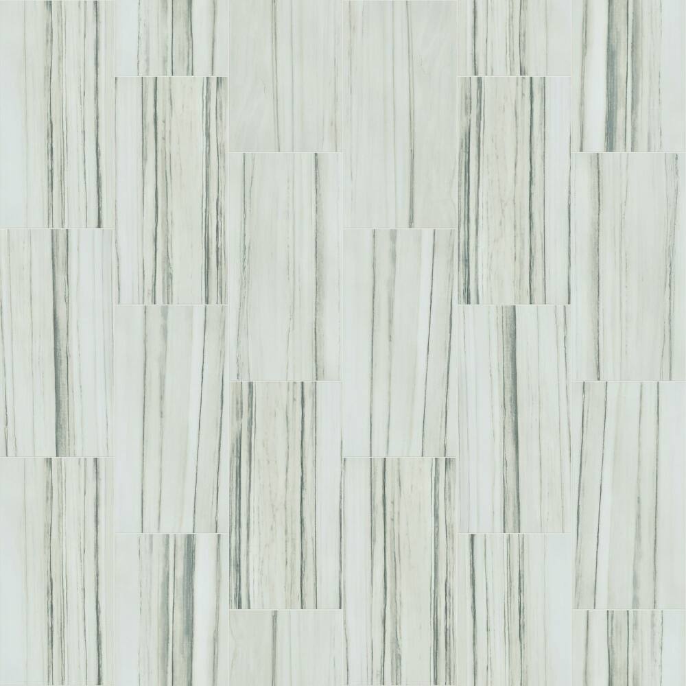Shaw CS87Z Casino - 12" x 24" Rectangle Floor Tile - Matte Marble