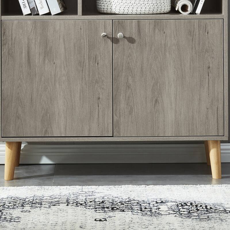 Bookcase,Bookshelf with Doors
