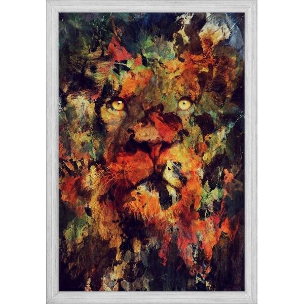 Shop Easy Art Prints Andreas Lie S Watercolor Lion Premium