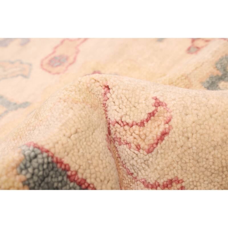 ECARPETGALLERY Hand-knotted Jules Serapi Beige Wool Rug - 9'2 x 12'0