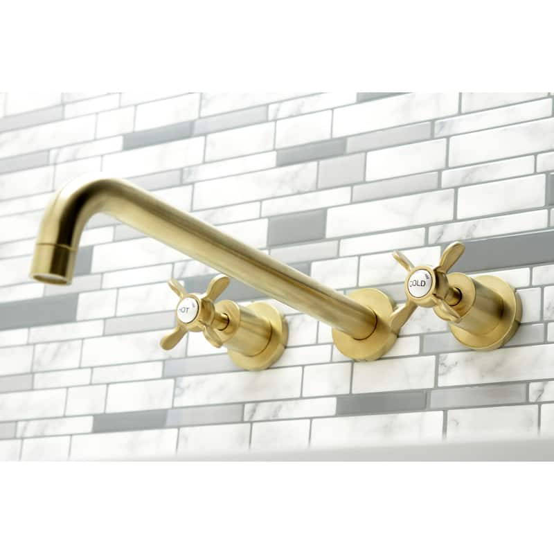 Kingston Brass Essex Wall Mounted Roman Tub Filler with 13-3/16" Spout
