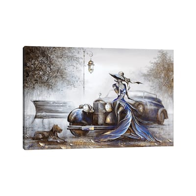 iCanvas "Lady In Blue" by Raen Canvas Print