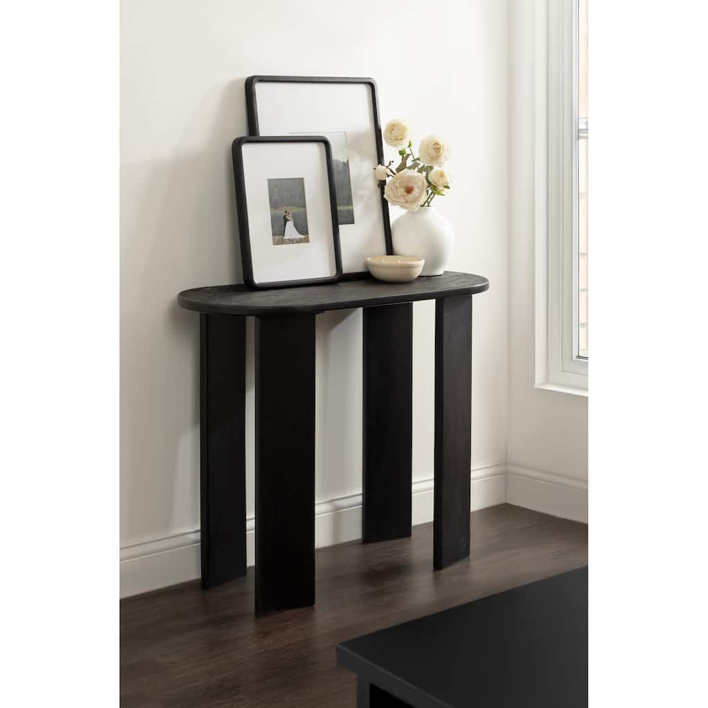 Kate and Laurel Yesenia Capsule Console Table - 36x14x29