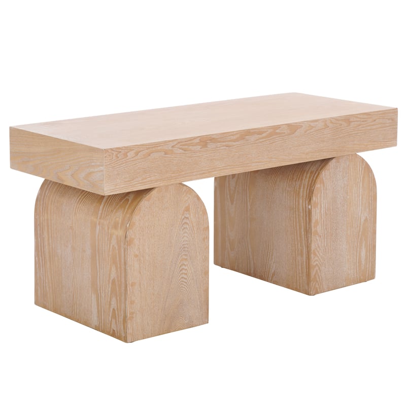 SAFAVIEH Hanra Modern Bench, Fully Assembled - 36"W x 15"D x 18"H