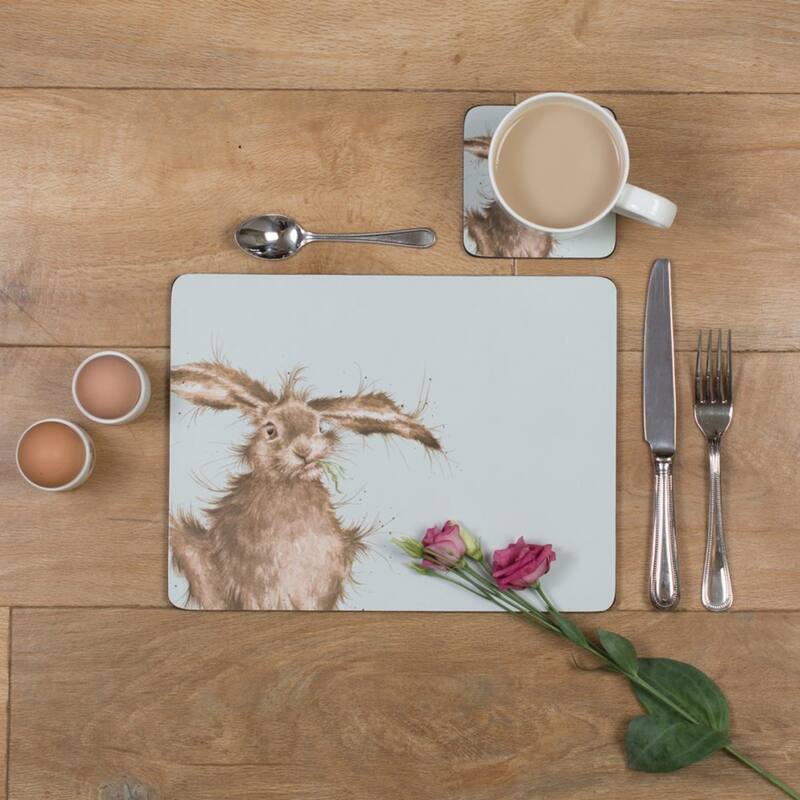 Pimpernel Wrendale Designs Glass Worktop Saver - 15.7" x 11.8"