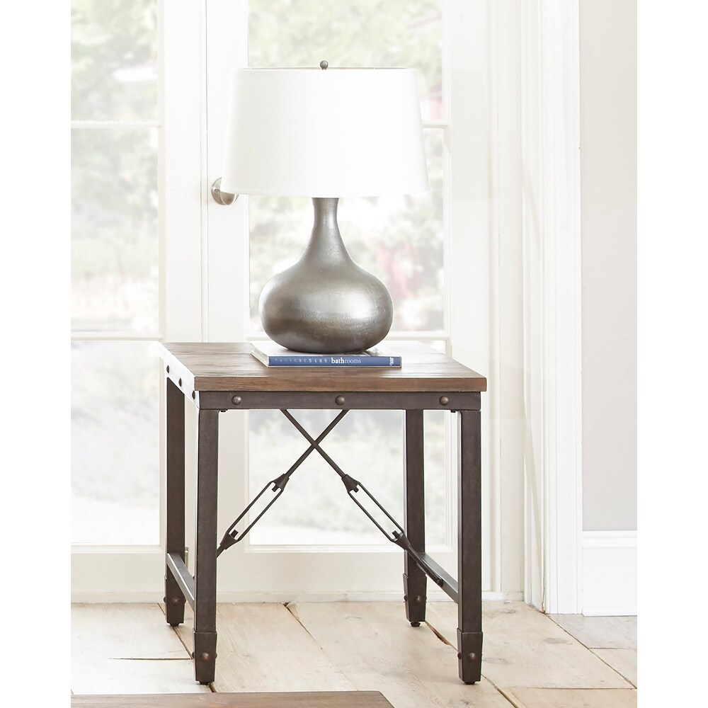 Carbon loft barnett solid store wood dining table