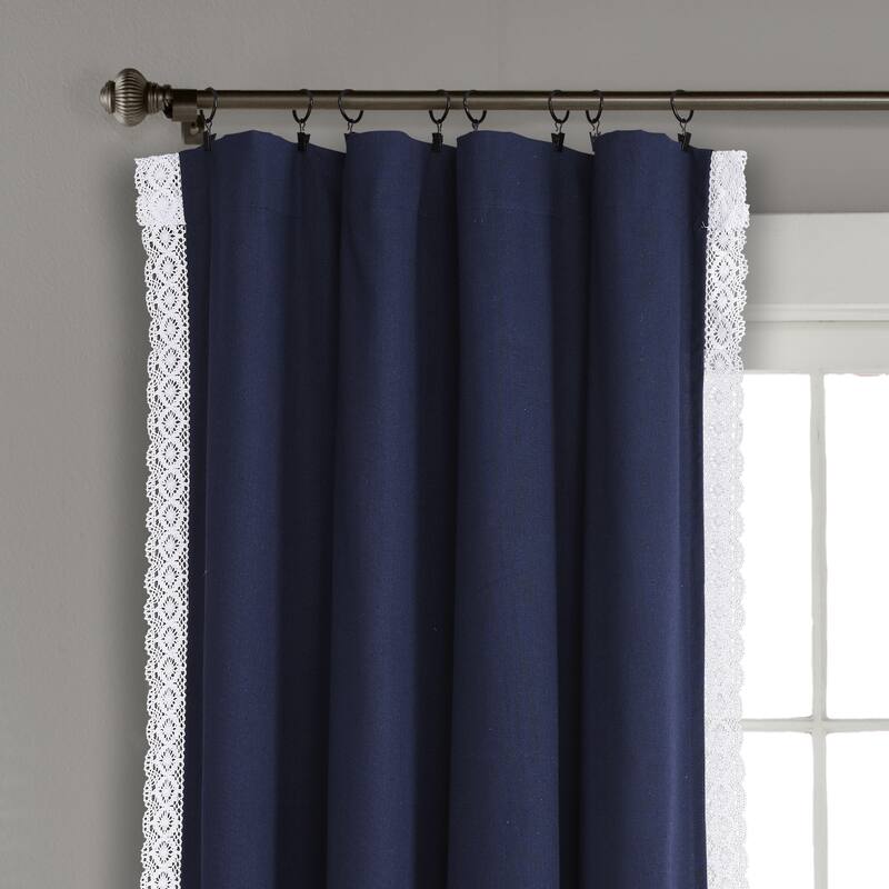The Gray Barn Kind Koala Vintage Farmhouse Light Filtering Curtain Panel Pair