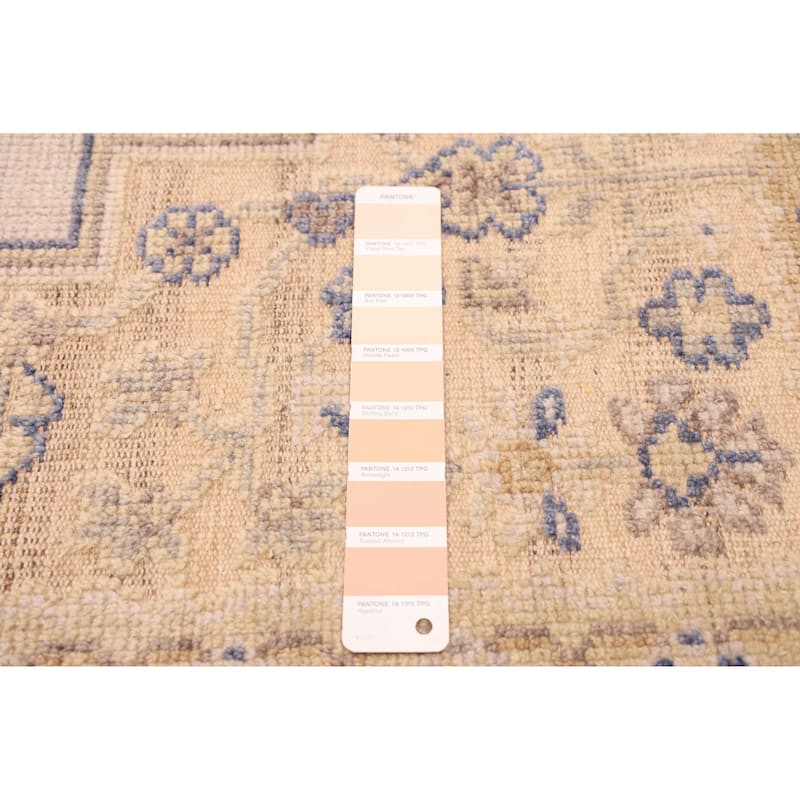 ECARPETGALLERY Hand-knotted Jules Serapi Beige Wool Rug - 5'2 x 8'10