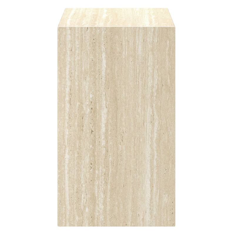 Contemporary ECC Concrete Contract Grade Square Accent Table