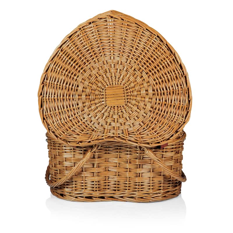 Picnic Time Heart Picnic Basket
