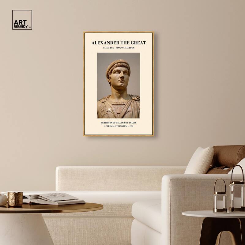 Alexander the Great Canvas by Art Remedy