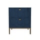 preview thumbnail 24 of 34, Clihome Wooden 2-Drawer Storage Nightstand