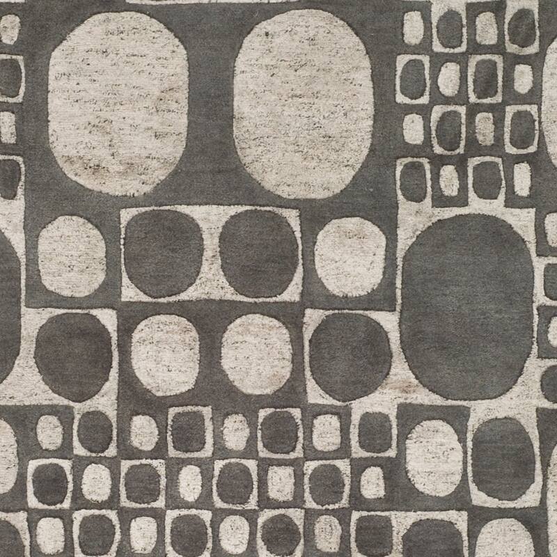 SAFAVIEH Handmade Soho Waldtraud Deco Stones N.Z. Wool Rug