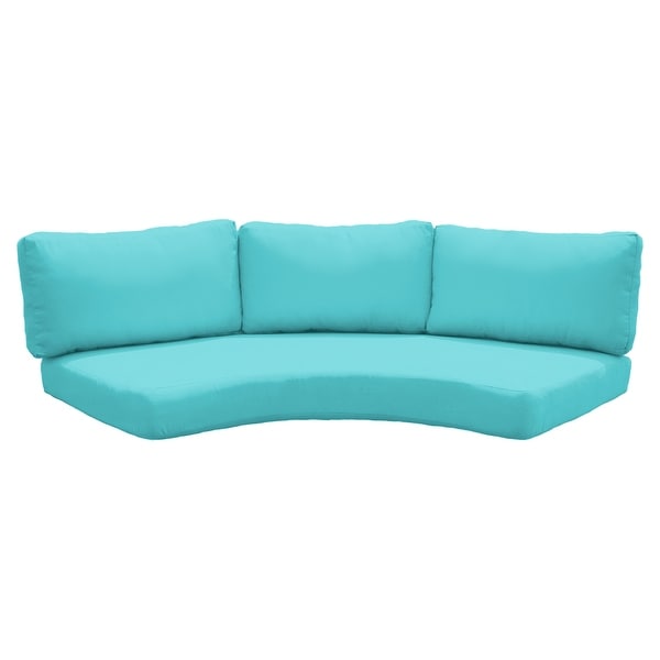 Outdoor Covers for Low back Curved Armless Sofa Cushions Bed Bath Beyond 25447042
