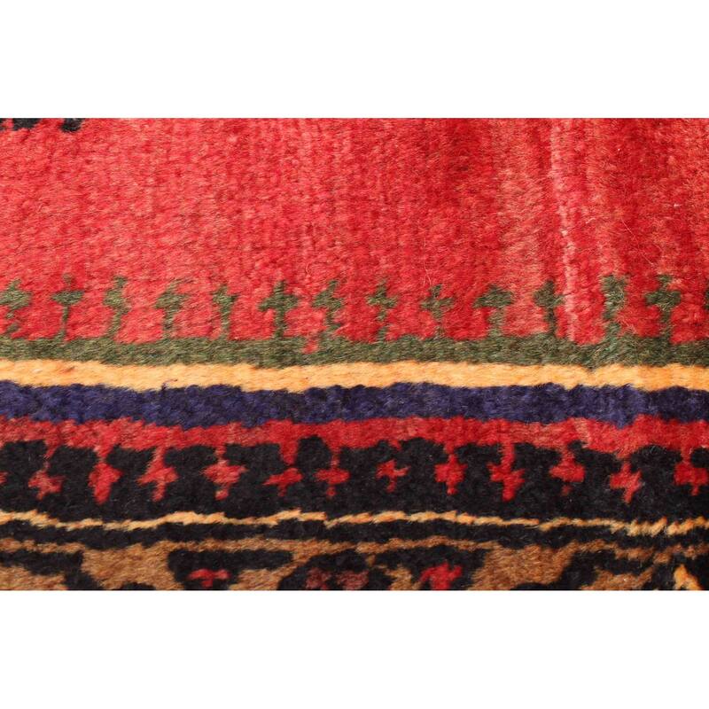 ECARPETGALLERY Hand-knotted Konya Anatolian Red Wool Rug - 4'8 x 7'4