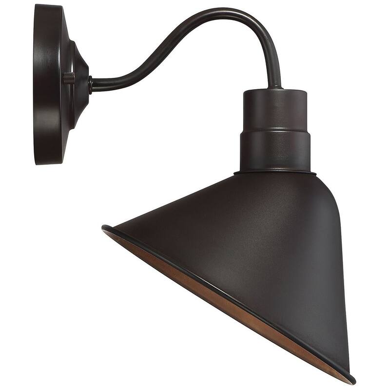 Meridian M50061 11" Tall Outdoor Wall Sconce - Oil Rubbed Bronze