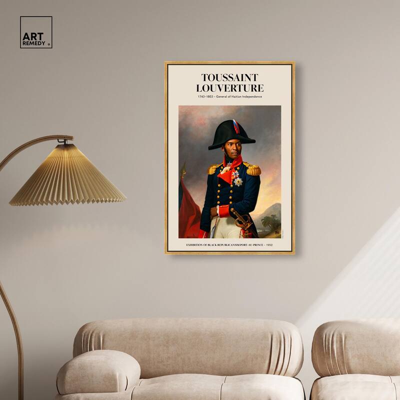 Toussant Louverture Canvas by Art Remedy